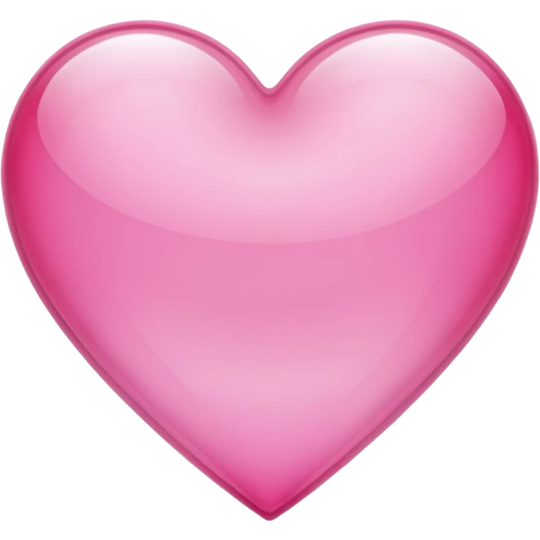heart with a glassy effect emoji