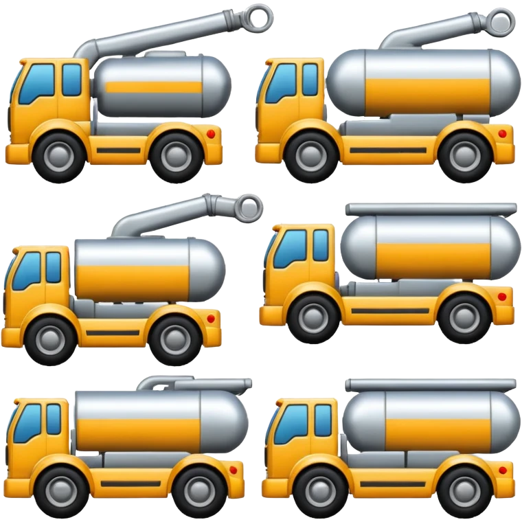 create a realistic emoji showing logistic machines emoji