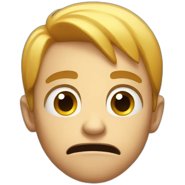Afraid emoji