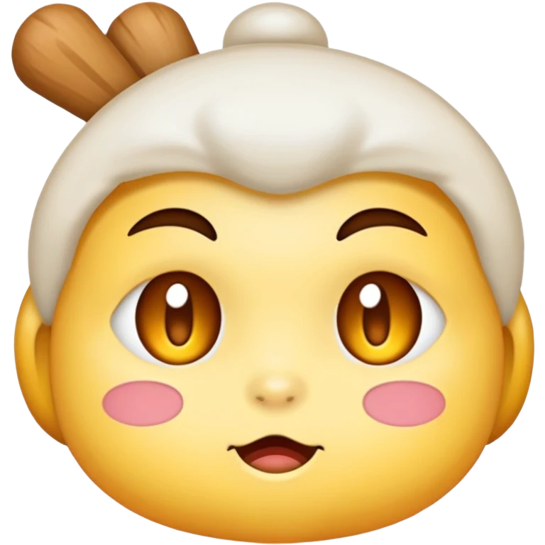 一只粉色可爱小狗 emoji