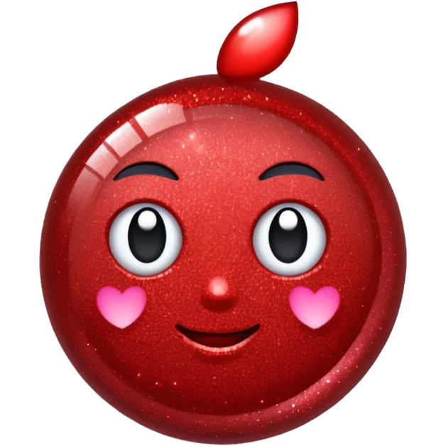 glitter red member emoji