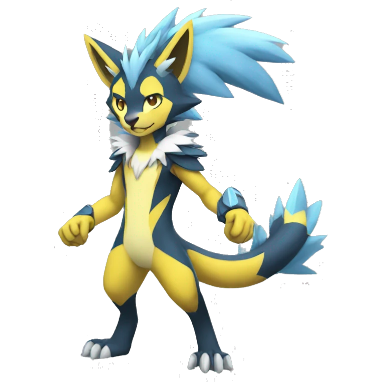 Zeraora full body emoji