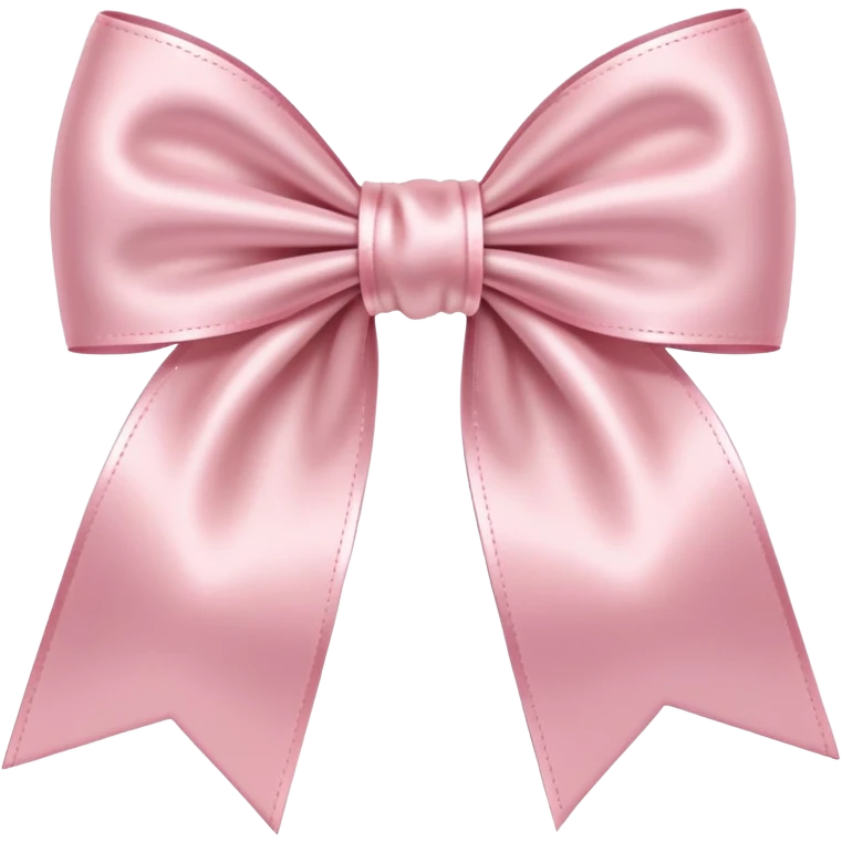 Light pink bow emoji