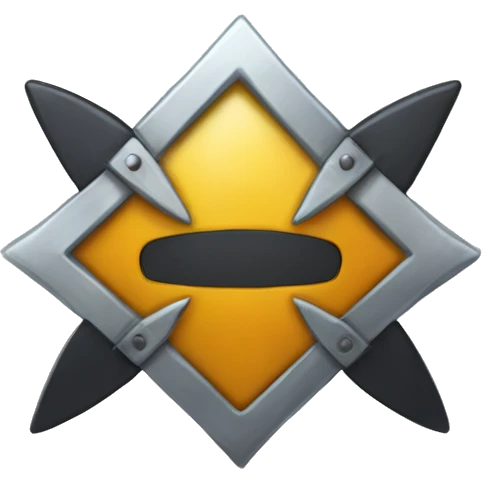video card with shuriken instead of a cooler emoji