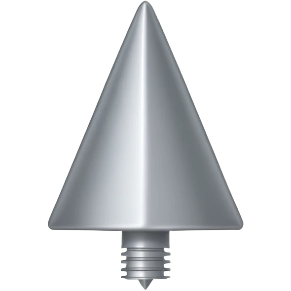 hardware wall nail, metallic emoji