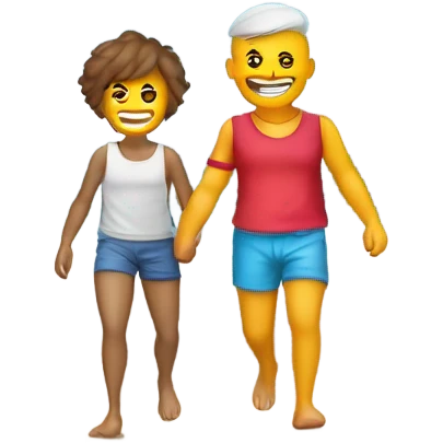 Cuatriciclo excursiones en la playa, verano sol y mar emoji