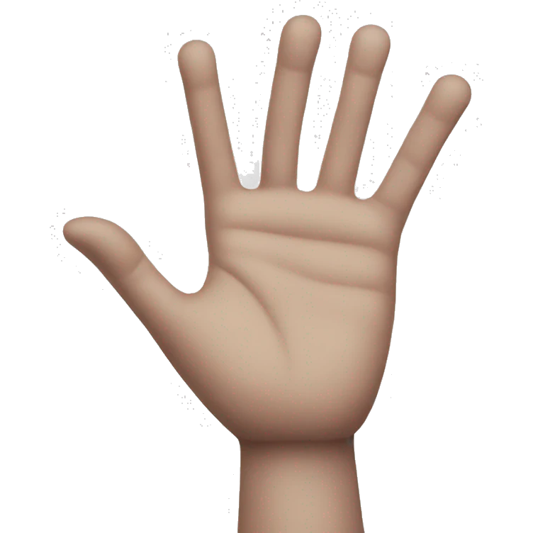 The hand of the puppeteer emoji