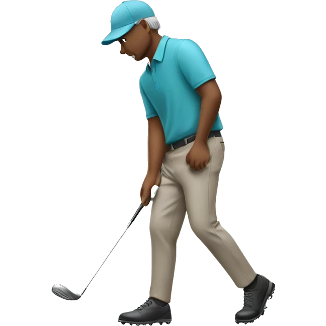 Man golfing  emoji