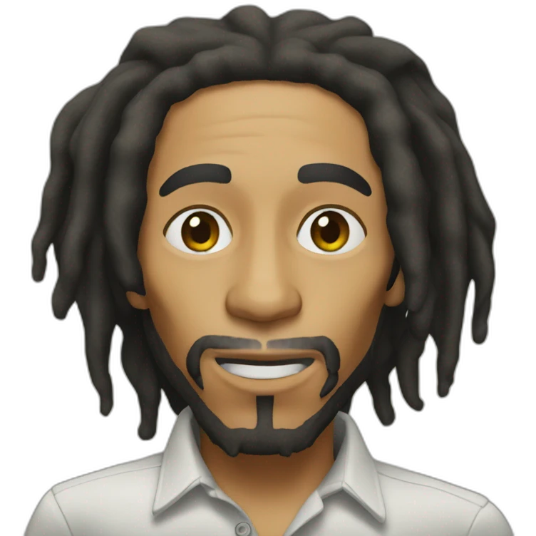 bob marley emoji