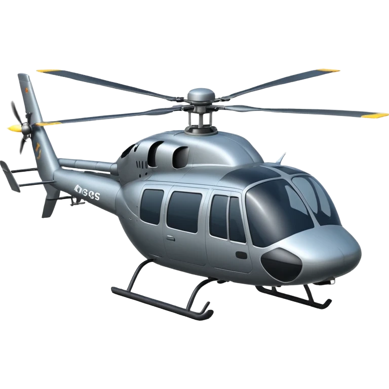 A helicopter emoji