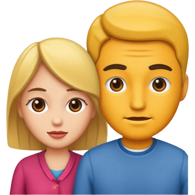 a man and a woman emoji