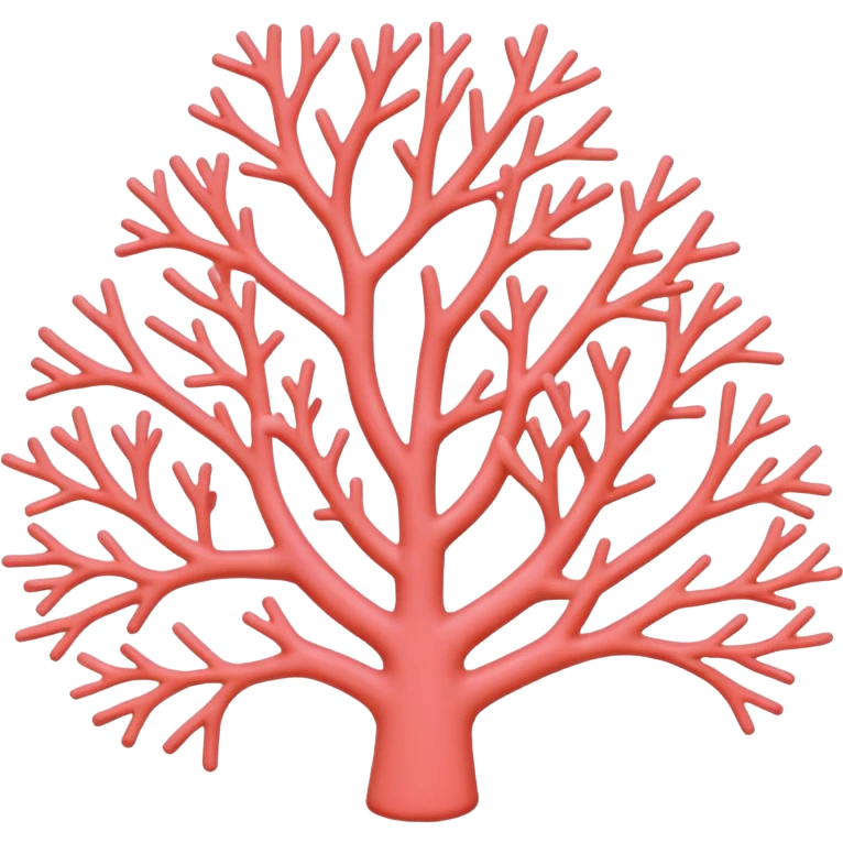 pink Coral emoji