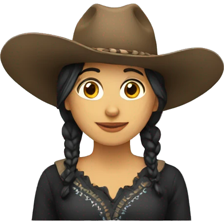 MUJER VAQUERA emoji