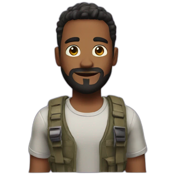 Guy from fortnight  emoji