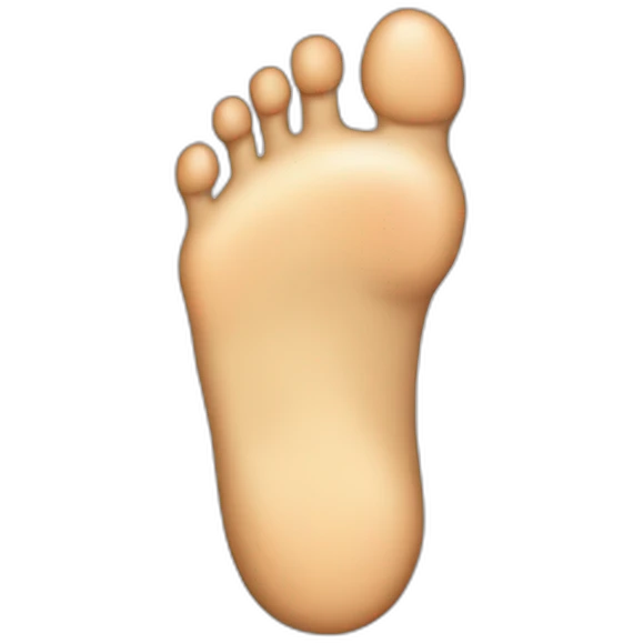 foot emoji