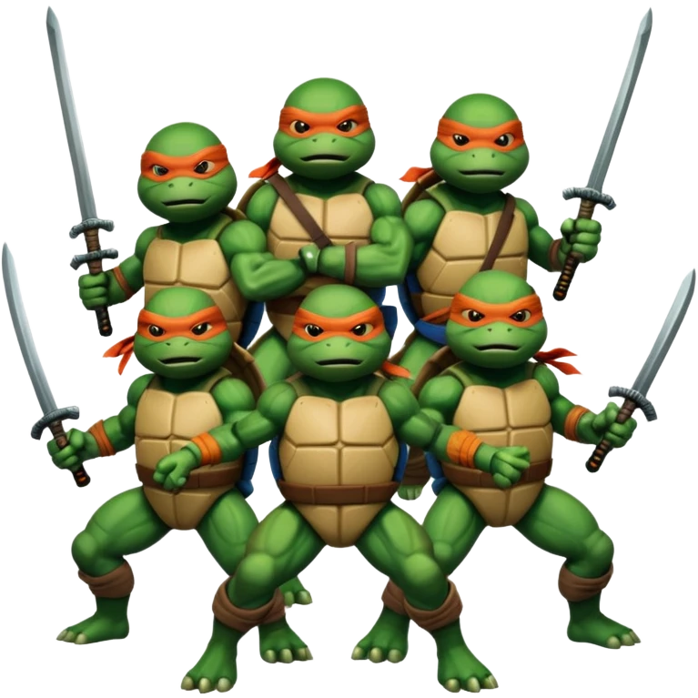 Ninja turtles emoji