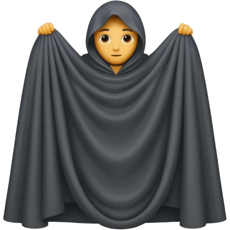 Invisibility Cloak emoji