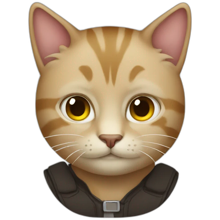 Man cat emoji