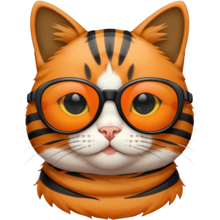 Cat wearing sunglasses emoji