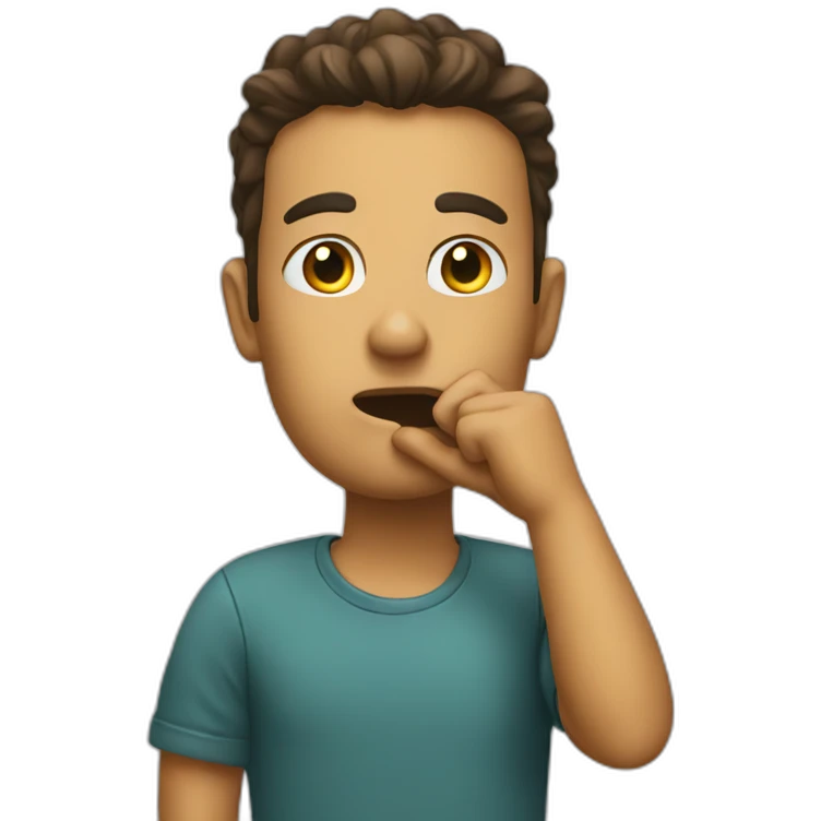 Shhh emoji