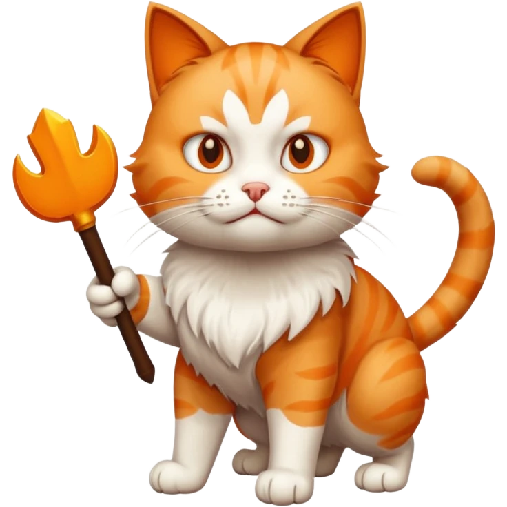 cat defeating death emoji