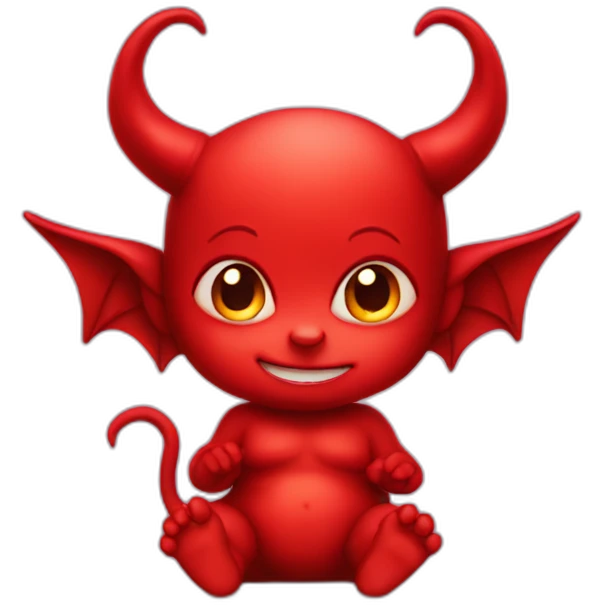 Baby devil emoji
