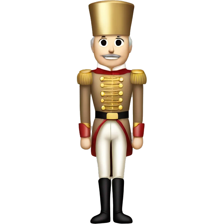 Beige nutcracker full body emoji