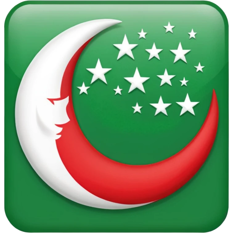 Make a Chechen flag Emoji emoji