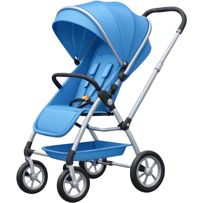 blue stroller emoji