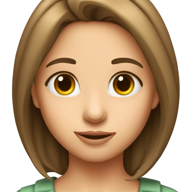 Girl face emoji