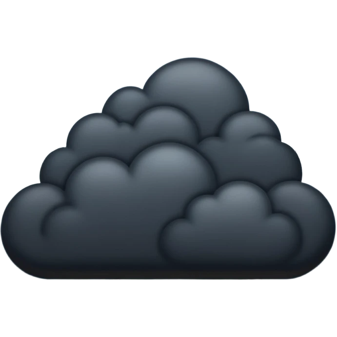 sky full of dark clouds  emoji