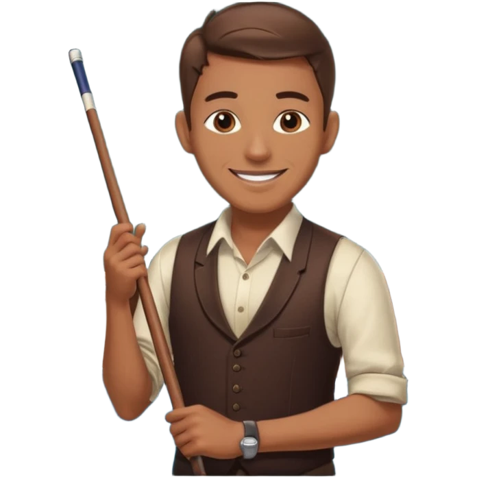 billiard dealer emoji