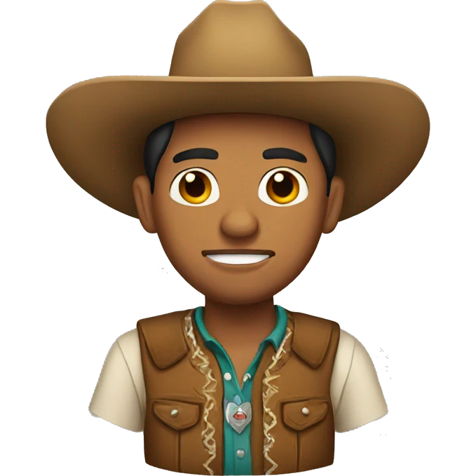 Mexican cowboy  emoji