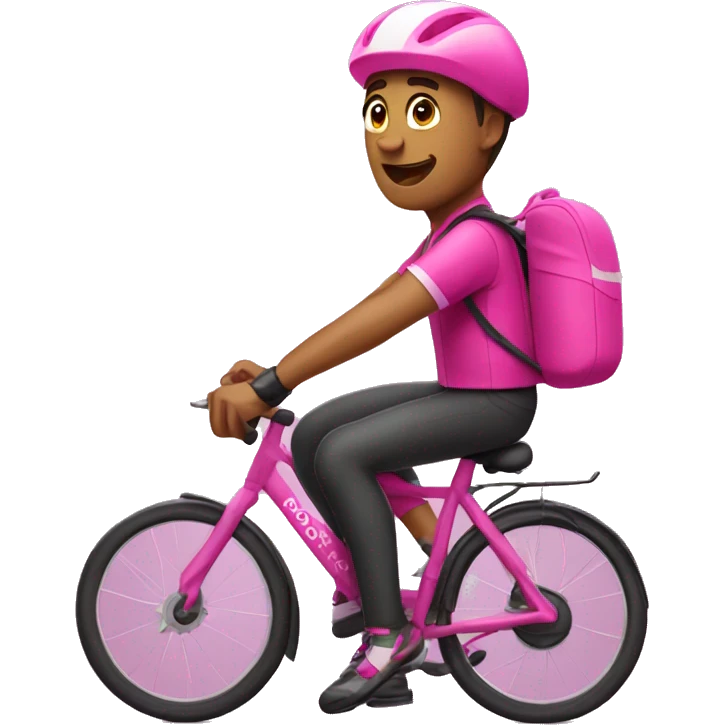 Foodora Guy cycling emoji