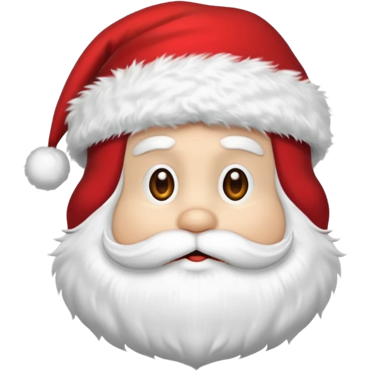 Santa hat emoji