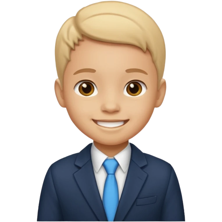 CHILD  wearing blAZEER emoji