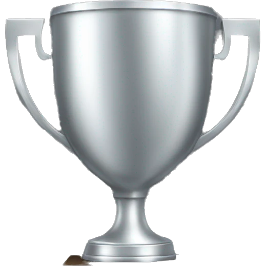 silver trophy emoji