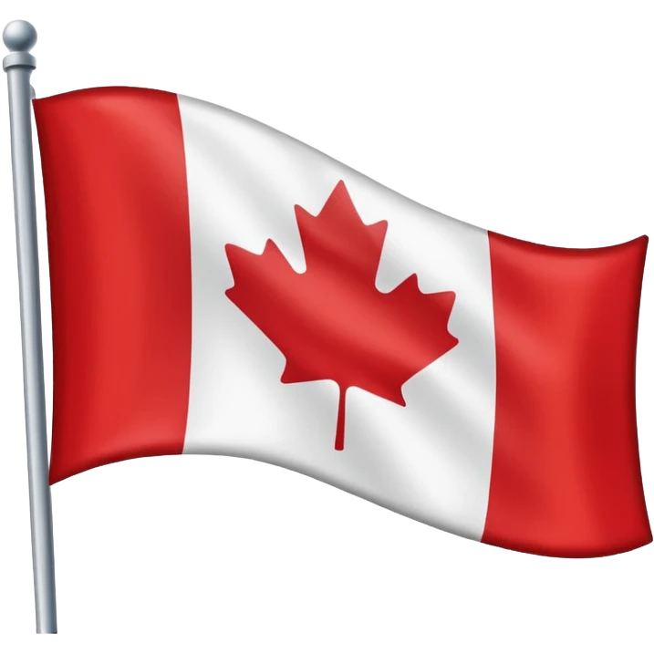 canada flag without colours emoji