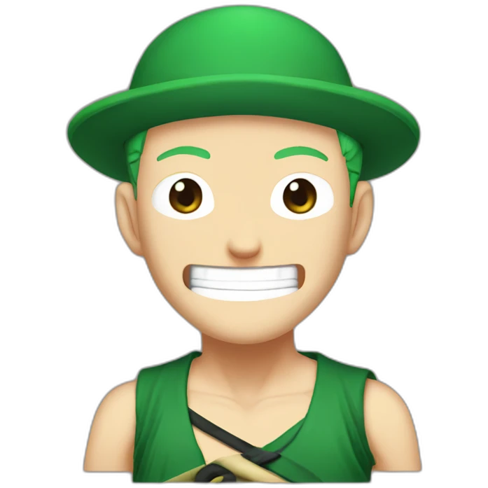 One piece zoro emoji
