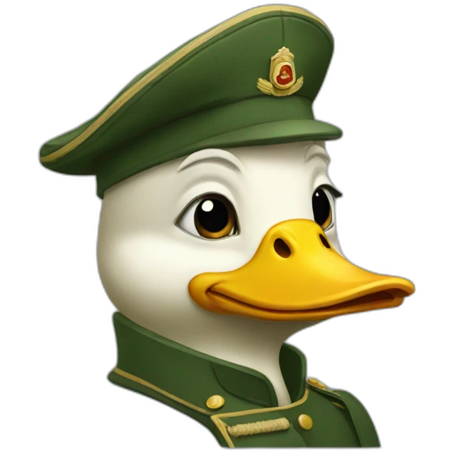 general duck emoji