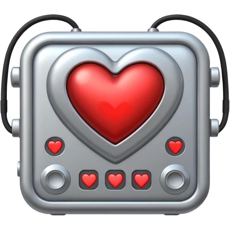 heart rhythm device emoji