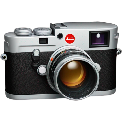 Leica M6 camera emoji