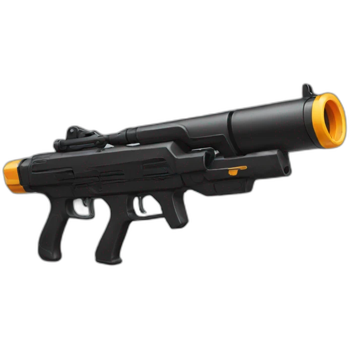 black blaster emoji