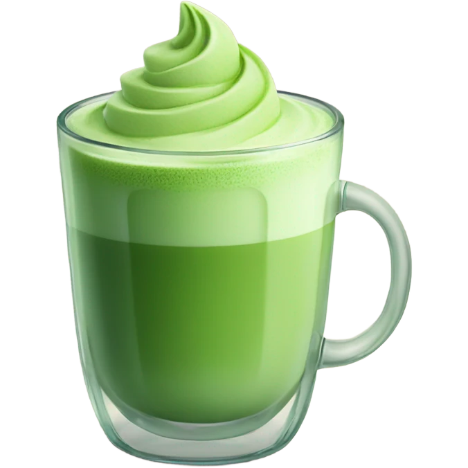 Matcha latte  emoji