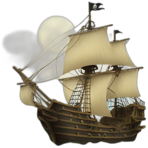 pirate ship emoji