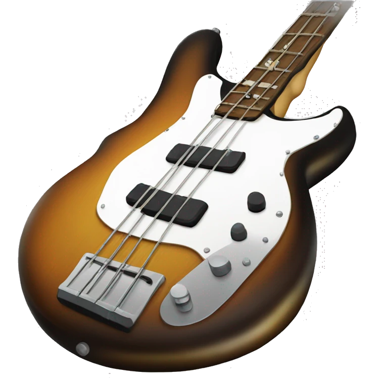 Bass guitar emoji