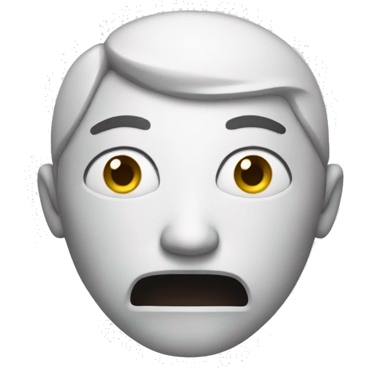 emoji no face emoji