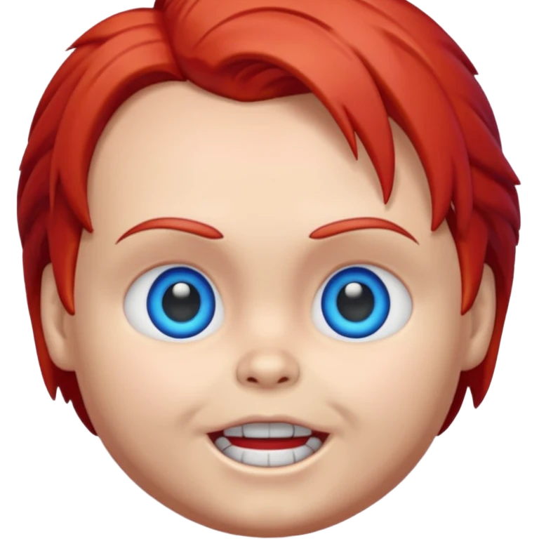 Un emojin de chuky emoji