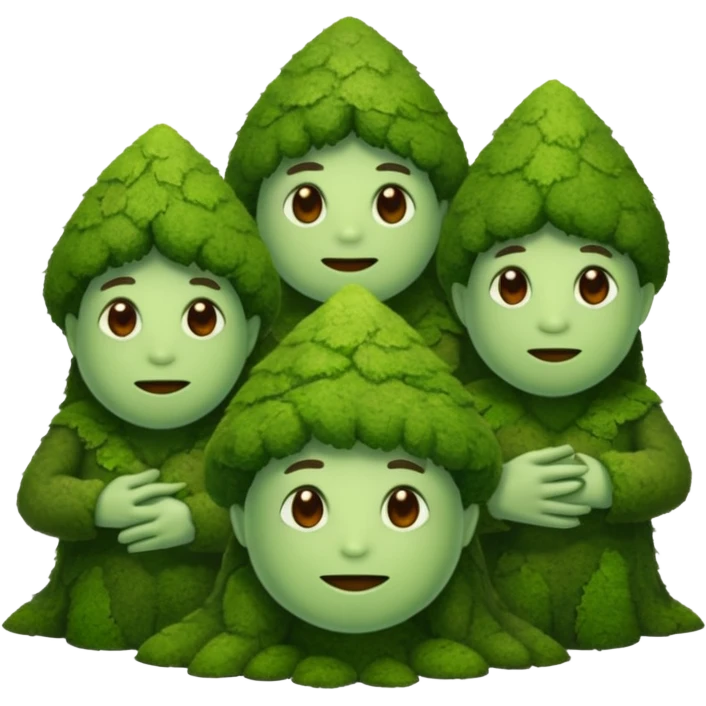 Moss people emoji