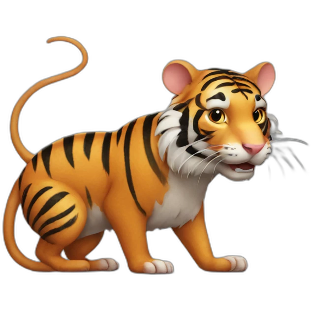 rat and Tiger emoji